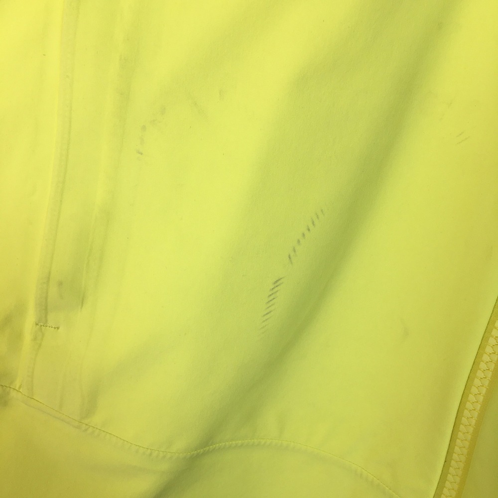 Duluth Trading Dryfecta Rain Coat Jacket Neon Yellow Hooded Full Zip Shell - Picture 10 of 10